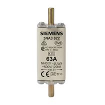 Fusível NH 000 Siemens 63A gG 500V Industrial 3NA3822