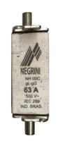 Fusível NH 00C 63A 100kA 500V NEGRINI