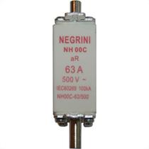 Fusivel Nh Negrini Ultra Rapido 00/ 63A Nh-00C-63/500Ur Fusivel Nh Negrini Ultra Rapido 00/ 63A Nh-00C-63/500Ur