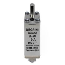 Fusível NH00C 10A x 500 Volts - NH-00C-10/500 - NEGRINI