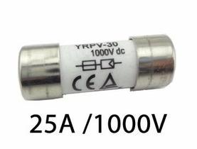 Fusível P/ Seccionadora DC 1000V / 25A 10X38 GPV CX C/ 10Un Fusível P/ Seccionadora DC 1000V / 25A 10X38 GPV CX C/ 10Un