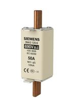 FUSIVEL RÁPIDO SIEMENS 3NA3 120-6 50A 690V 120kA FUSIVEL RÁPIDO SIEMENS 3NA3 120-6 50A 690V 120kA
