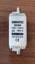 Fusível Retardado NH-00 de 160A 120KA - SIBRATEC