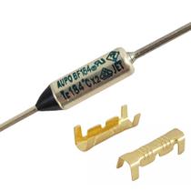 Fusível Térmico 184C Graus 10A 250V 3 Pçs + 6 Terminais Luva