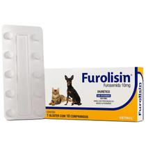 Fusolisin 10 Mg C/120 Comprimidos / Vetnil