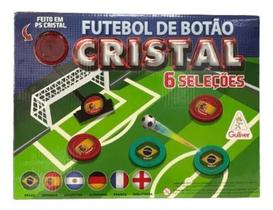 Futebol Botão Cristal Com 6 Seleções Sortidos Gulliver 0350