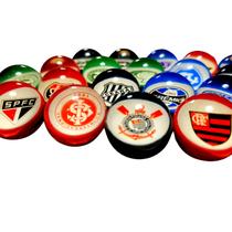 FUTEBOL BRASILEIRO Bolinha Pula Pula 27 mm Melhor COLEÇÃO 25 times sem repetição