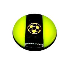 Futebol De Botão bola amarelo e preto
