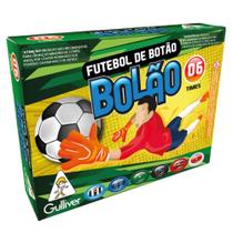 Futebol de botao bolao 6 times gulliver