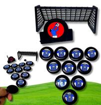 Futebol de Botão com 2 Times Competição Mesa Kits Jogos Infantil Adulto para Crianças Diversão Mini Toys