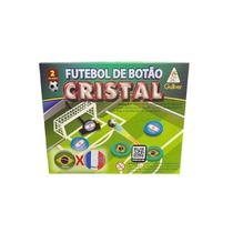 Futebol de Botão Cristal 2 Seleções Brasil x França Gulliver Futebol de Botão Cristal 2 Seleções Brasil x França Gulliver