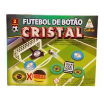 Futebol de Botão Cristal 2 Times Bra X Ale - 0381 - Gulliver Futebol de Botão Cristal 2 Times Bra X Ale - 0381 - Gulliver