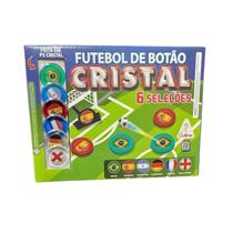 Futebol de Botão Cristal 6 Seleções Gulliver Futebol de Botão Cristal 6 Seleções Gulliver