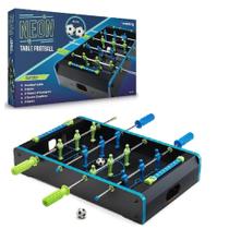 Futebol De Mesa Foosball Tabletop Soccer Neon Color Fun