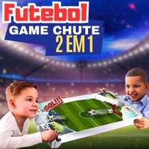 Futebol de Mesa Game Chute 2 Em 1 Brinquedo Infantil