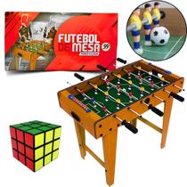 Futebol de mesa Pebolim Totó e Cubo Magico