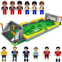FUTEBOL Estádio com Jogadores Blocos Montar 213+60 peças 25490 FUTEBOL Estádio com Jogadores Blocos Montar 213+60 peças 25490