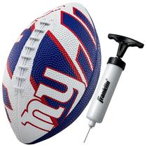 Futebol Franklin Sports NFL New York Giants Youth Rubber Futebol Franklin Sports NFL New York Giants Youth Rubber
