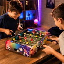 Futebol Mesa Pebolim Jogo Menino Bola Brinquedo Infantil Futebol Mesa Pebolim Jogo Menino Bola Brinquedo Infantil