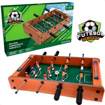 Futebol Pebolim de Mesa Infantil Portátil Multikids - BR2072 Futebol Pebolim de Mesa Infantil Portátil Multikids - BR2072