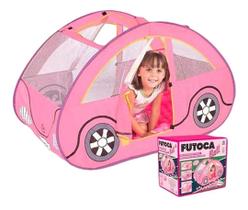 Futoca Ball Braskit Toca Barraca Rosa 150 Bolinhas Infantil