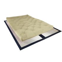 Futon Sofa Cama Casal D33 Tendencia Oriental Bege
