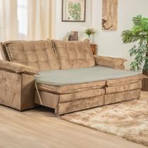 Futton para Sofá Retrátil de Espuma Densidade D18 2,00m com Elástico