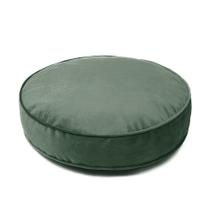 Futton Turco Redondo Veludo Paris Ø45cm Verde