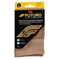 Futuro Lifestyle Compression Ultra Sheer Knee Highs for Women Large, 1 Each by Futuro