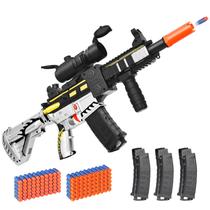 Fuzil de precisão elétrico Toy Gun PIXATA com mira de 120 balas Fuzil de precisão elétrico Toy Gun PIXATA com mira de 120 balas