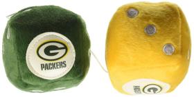 Fuzzy Dice Fremont Die NFL Green Bay Packers 3 - 7,62 cm Fuzzy Dice Fremont Die NFL Green Bay Packers 3 - 7,62 cm