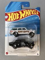 Fvn40 hot wheels pacote com 2 carros 1:64 jbk04 (43278)