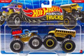 Fyj64 hot wheels monster trucks com 02 carros haul y all/too s cool jlv85 mattel Fyj64 hot wheels monster trucks com 02 carros haul y all/too s cool jlv85 mattel