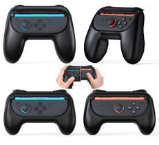 FYOUNG Grips para Nintendo Switch 2/1 OLED, conjunto ergonômico FYOUNG Grips para Nintendo Switch 2/1 OLED, conjunto ergonômico