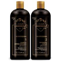 G.Hair Escova Progressiva Marroquina 2 Kits de (2 x 1 Litro)