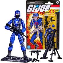 G. I. Joe Boneco Cobra Officer com Acessórios - Retro Collection - Hasbro E8857