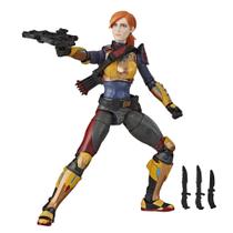 G.I. Joe Classificado série Scarlett Action Figure Collectible 05 Brinquedo Premium com Múltiplos Acessórios Escala de 6 Polegadas com Arte de Pacote Personalizado (Deco Pode Variar)