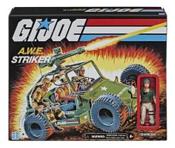 G.i. Joe Retro Veículo Awe Striker + Gi Joe Crankcase - Comandos em Açãop