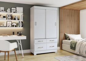 G. Roupa 2 Pts. Desliz. Branco BE25 - Briz G. Roupa 2 Pts. Desliz. Branco BE25 - Briz