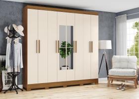 G. Roupa 8 Pts. C/ Espelho Nature/OffWhite B51 - Briz