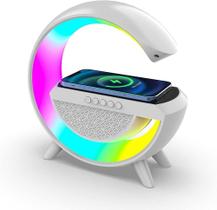 G-Speaker Luminária Led Bluetooth Carregador Indução 2023