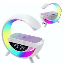 G Speaker Smart Station Luminária Caixa Som Bluetooh E Carregador por Inducao