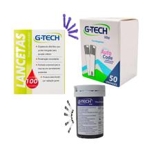 G tech Vita Tiras Kit 50 TiraS e 100 Lancetas Reagente Vita G tech Vita Tiras Kit 50 TiraS e 100 Lancetas Reagente Vita