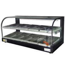 G-VND77 - Vitrine Neutra Gama Dupla 77cm Preta - Bivolt - Omega
