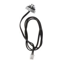 G1/4 Sensor de refrigeração Sensor de água de vedação com terminal de 2 pinos - Prata