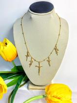 G3799 gargantilha au mix berloques