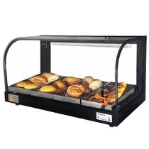 G4 - Estufa Gama para salgados semi curva 4 bandejas Preta - 220V - Omega