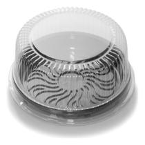 G40 Embalagem Para Bolo E Torta P40 Media Preto Com 50un.