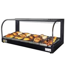 G5 - Estufa Gama para salgados semi curva 5 bandejas Preta - 220V - Omega