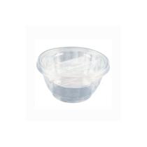 GA633 Saladeira com Divisória Cristal Galvanotek 100un GA633 Saladeira com Divisória Cristal Galvanotek 100un